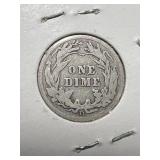 1912-D US BARBER DIME