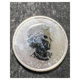 2012 CANADIAN MAPLE LEAF 1 TROY OZ .9999 FINE SILVER