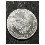 1985 ENGELHARD PROSPECTOR 1 TROY OZ .999 FINE SILVER