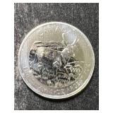 2013 CANADIAN PRONGHORN 1 TROY OZ .9999 FINE SILVER