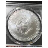 2011 AMERICAN SILVER EAGLE PCGS MS69