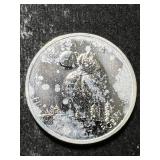 2011 CANADIAN WOLF 1 TROY OZ .9999 FINE SILVER