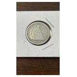 1877 Quarter Dollar Seated Liberty