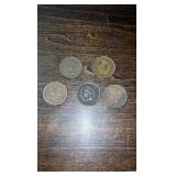 1899-1895 Indian Head Cents!
