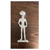 Pure Silver 999 Fine Casted Alien