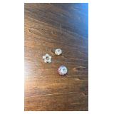 3 Retired Pandora 925 Ale Sterling Silver charms!