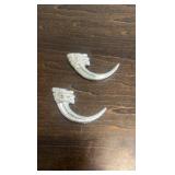 Pure Silver Casted Talon Claws!