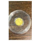 999 Fine gold! 1/200th Military US commemorative coin