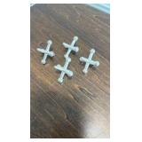 Pure Silver Casted Jacks 999