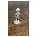 Pure Silver 999 Fine Casted Alien
