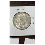 3x 1941D AU silver half dollars in great condition