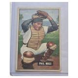 Phil Masi 1951 Bowman #160 - Chicago White Sox Vintage Baseball Card