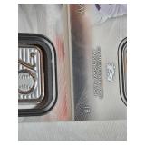 Lot of 2 Commemorative 70th Anniversary Logo Patches from 2021 - Ernie Banks, Eddie Murray