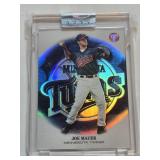 Joe Mauer 2002 Topps Pristine Refractor #151 and Numbered 953/1999 - Minnesota Twins Baseball Card