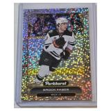 Brock Faber Rookie 2023-24 Parkhurst Sparkle Insert #150 - Minnesota Wild Hockey Card