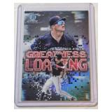 Walker Jenkins Rookie 2025 Topps Greatness Loading Refractor GL-24 - Minnesota Twins Baseball Card