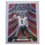 Jalen Hurts 2024 Panini Rookies & Stars Lazer Prizm Insert #A-JHS - Philadelphia Eagles Football Card