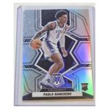 Paolo Banchero Rookie 2022 Panini Chronicles Mosaic Silver Holo #3 - Duke University Basketball Card