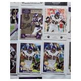 Lot of 38 Adrian Peterson Football Cards