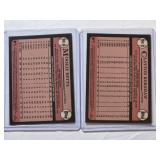 Lot of 2 Topps Chrome Mojo Baseball Cards Featuring Mookie Betts and Clayton Kershaw