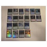 Lot of 20  Magic: The Gathering Cards Featuring Various Foil Cards