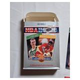 Lot of 12 NBA Hoops Collect A Books Featuring Larry Bird, Scottie Pippen, and Akeem Olajuwon