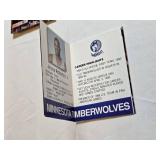 Lot of 12 NBA Hoops Collect A Books Featuring Larry Bird, Scottie Pippen, and Akeem Olajuwon