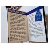 Lot of 12 NBA Hoops Collect A Books Featuring Larry Bird, Scottie Pippen, and Akeem Olajuwon