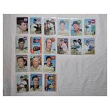 Lot of 20 Vintage Baseball Cards from 1969