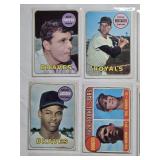 Lot of 20 Vintage Baseball Cards from 1969