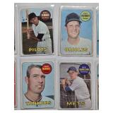 Lot of 20 Vintage Baseball Cards from 1969