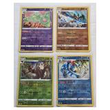 Lot of 4 Pokemon Cards Holo Cards