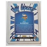 J.J. McCarthy Rookie 2024 Panini Donruss Optic My House Insert #6 - Minnesota Vikings Football Card