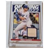 Trea Turner 2022 Topps Opening Day Relic #ODR-TT - Los Angeles Dodgers Baseball Card