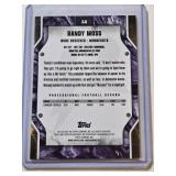 Randy Moss 2025 Topps Purple Wave Refractor #64 - Minnesota Vikings Football Card