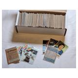 Box of Hockey Cards Featuring 1977, 1978 Topps and Others