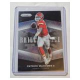 Patrick Mahomes II 2021 Panini Prizm Black Prizm Insert #B-1 - Kansas City Chiefs Football Card