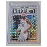 LeBron James 2024-25 Panini Mosaic Silver Holo Prizm Insert #6 - Los Angeles Lakers Basketball Card