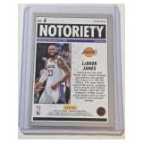 LeBron James 2024-25 Panini Mosaic Silver Holo Prizm Insert #6 - Los Angeles Lakers Basketball Card