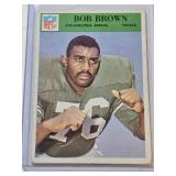 Bob Brown Rookie 1966 Philadelphia #134 - Philadelphia Eagles Vintage Football Card