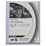 Brock Faber Rookie 2023-24 Upper Deck Allure Black Rainbow #112 - Minnesota Wild Hockey Card