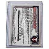 Walker Jenkins Rookie 2024 Bowman 1st Chrome #BP-43 - Minnesota Twins Baseball Card