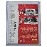 Patrick Mahomes II 2024 Panini Donruss Production Line Foil Insert #11 - Kansas City Chiefs Football Card