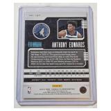 Anthony Edwards Rookie 2020-21 Panini Chronicles Playbook RC Blue SP #167 - Minnesota Timberwolves Basketball Card