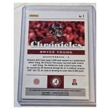 Bryce Young Rookie 2023 Panini Chronicles Holo #1 - Alabama Crimson Tide Football Card