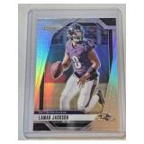 Lamar Jackson 2024 Panini Prizm Silver Holo #19 - Baltimore Ravens Football Card