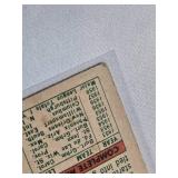 Lot of 7 Vintage 195 Topps Baseball Cards Featuring Wally Moon, Jerry Casale, Dale Long, Marcelino Solis, Ron Blackburn, Tony Taylor, and Hector Lopez.