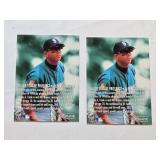 Lot of 2 Alex Rodriguez Rookie Baseball Cards Fleer 1995