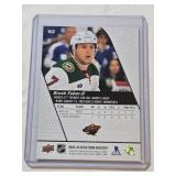 Brock Faber Rookie 2023-24 Upper Deck Ovation #102 - Minnesota Wild Hockey Card