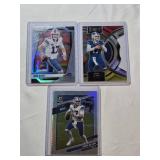 Lot of 3 Josh Allen Silver Prizm Cards